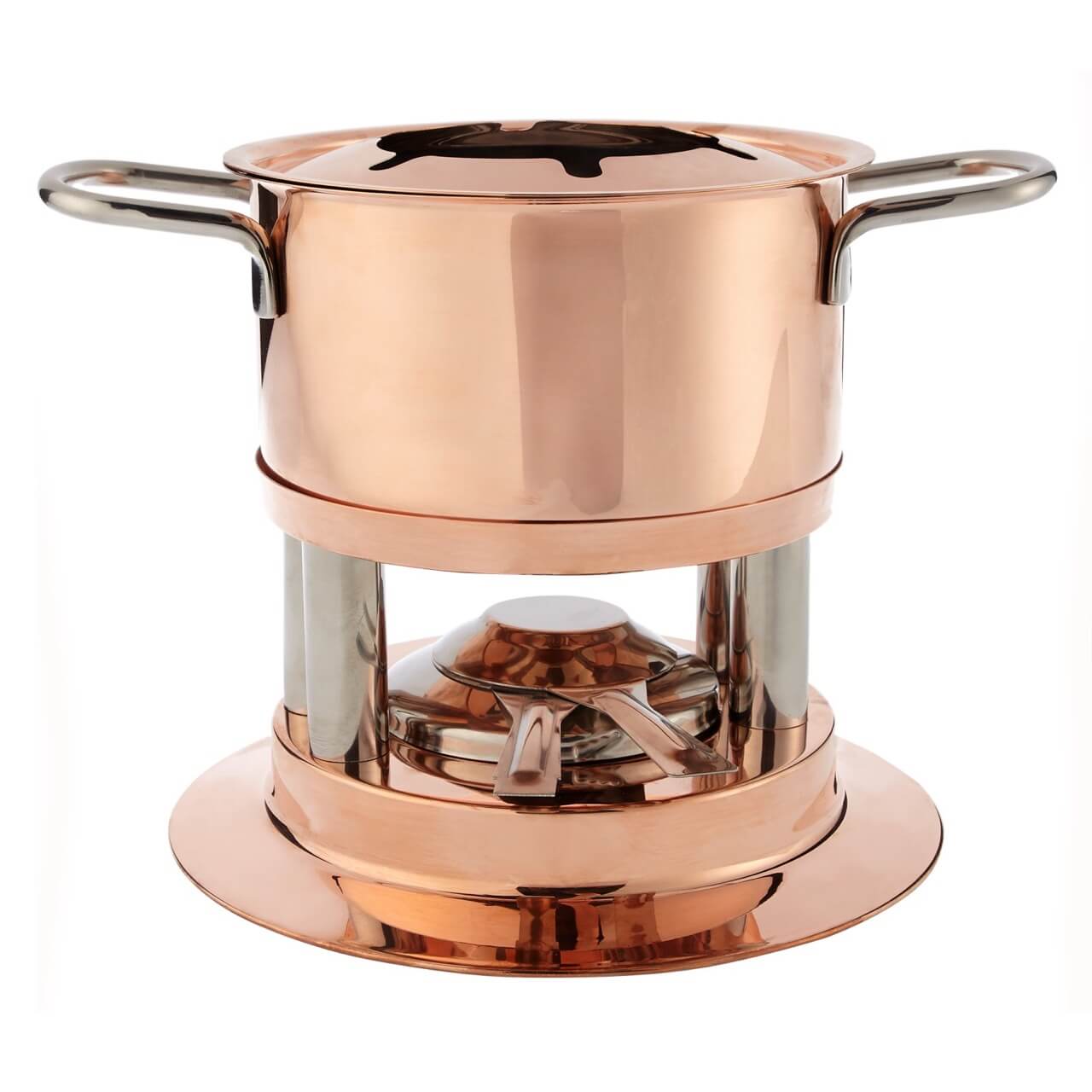 Croft Copper Fondue Set 