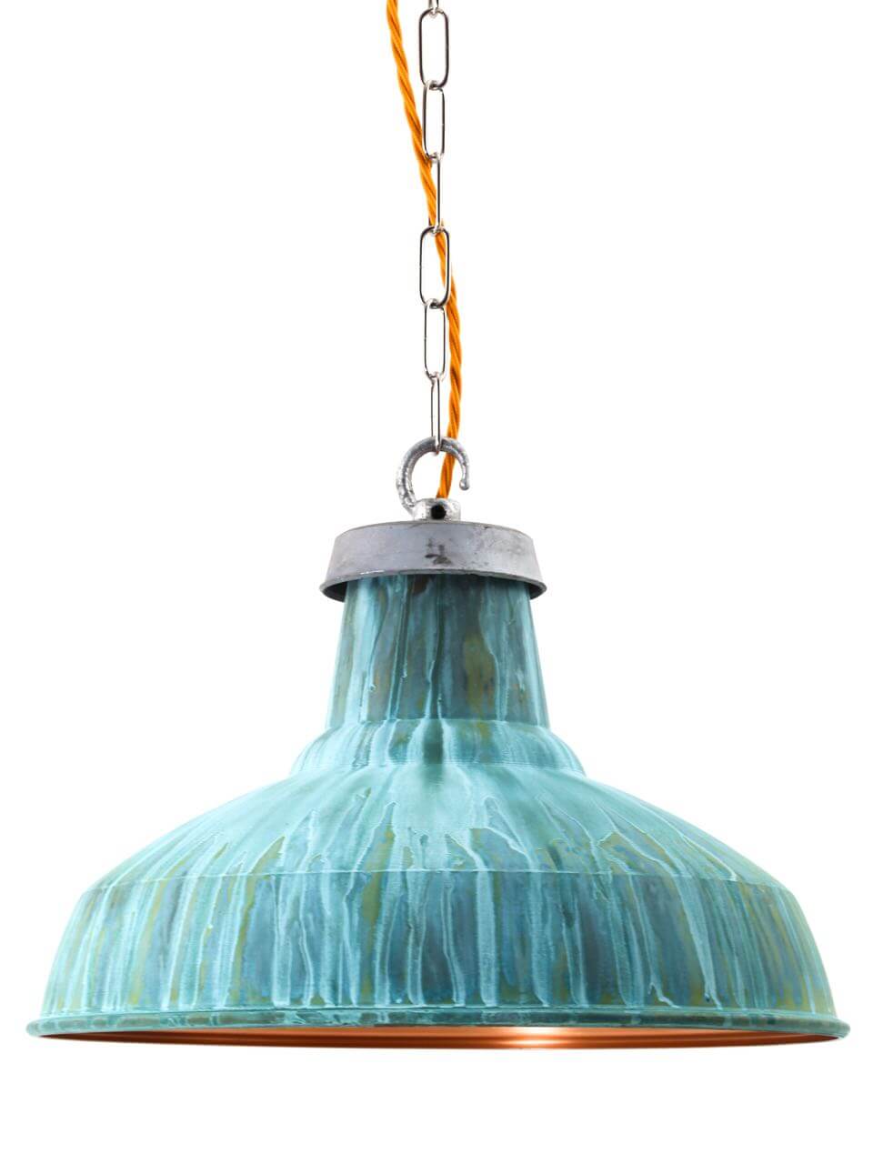 Factorylux Verdigris Industrial Lamp Shade