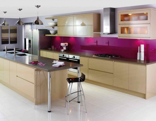 Striking splashbacks