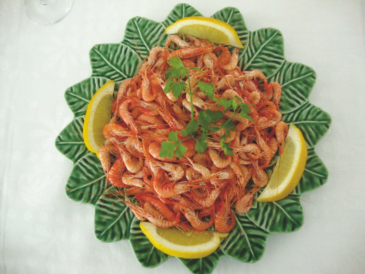 Portuguese Sunday Lunch Starter Shrimp