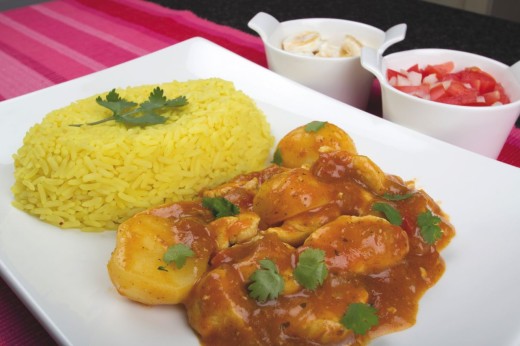 Cape Malay Chicken Curry Recipe - serves 4