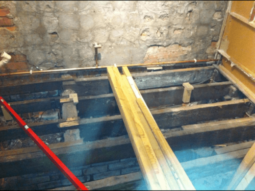 Floor joists renewed