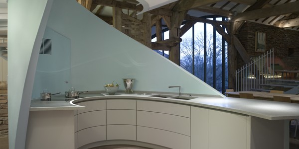Curved Kitchen 2 - Designed by Roundhouse