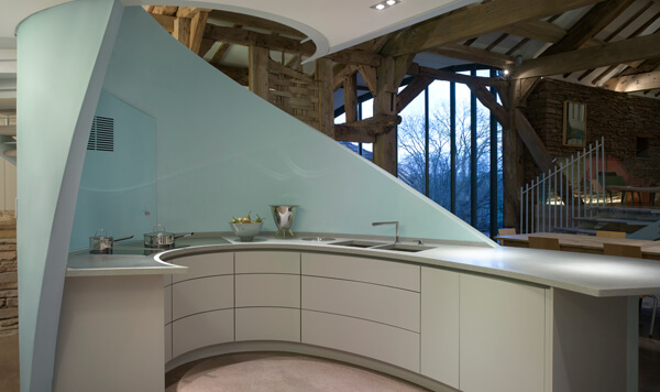 Curved Kitchen 2 - Designed by Roundhouse