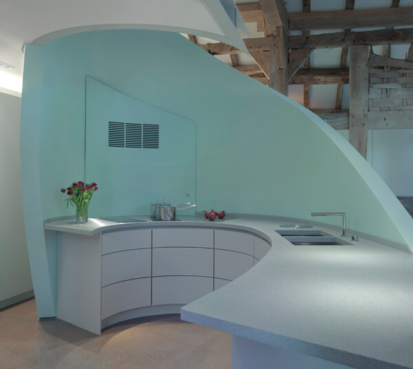 Curved Kitchen 4 - Designed by Roundhouse