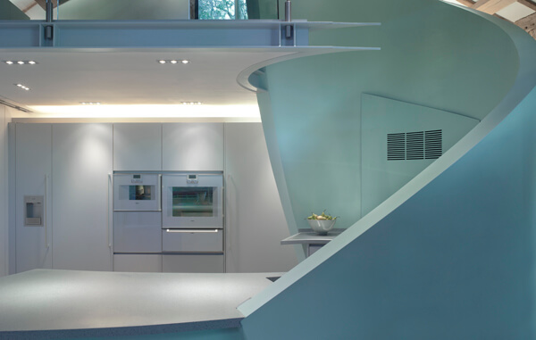 Curved Kitchen 5 - Designed by Roundhouse