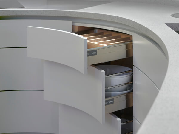 Curved Kitchen 6 - Designed by Roundhouse