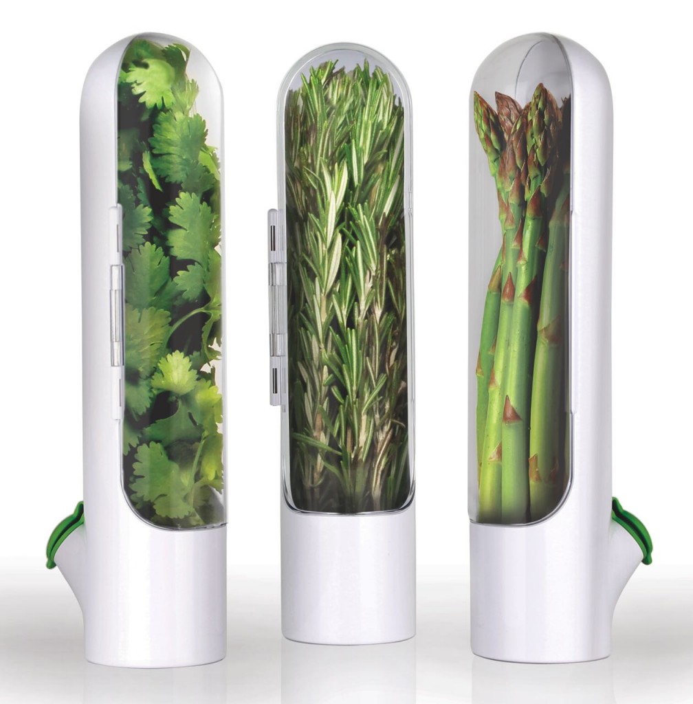 Keep herbs fresh and wholesome with these Herb Saver Pods by Prepara