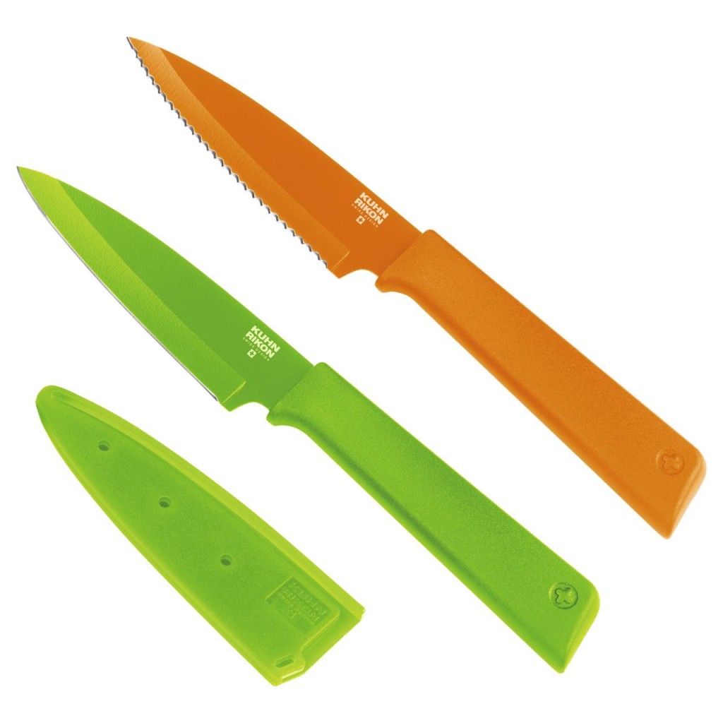 The New Kuhn Rikon Colori+ Paring Knife Set