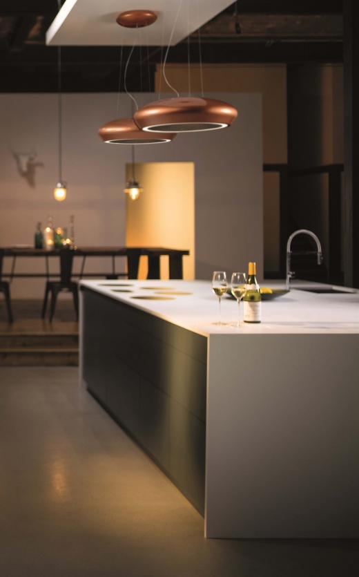 CAPLE'S NEW CERAMICA ISLAND HOOD