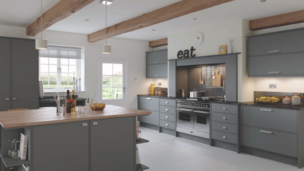 The new Ely kitchen from the Town & Country range by Mereway