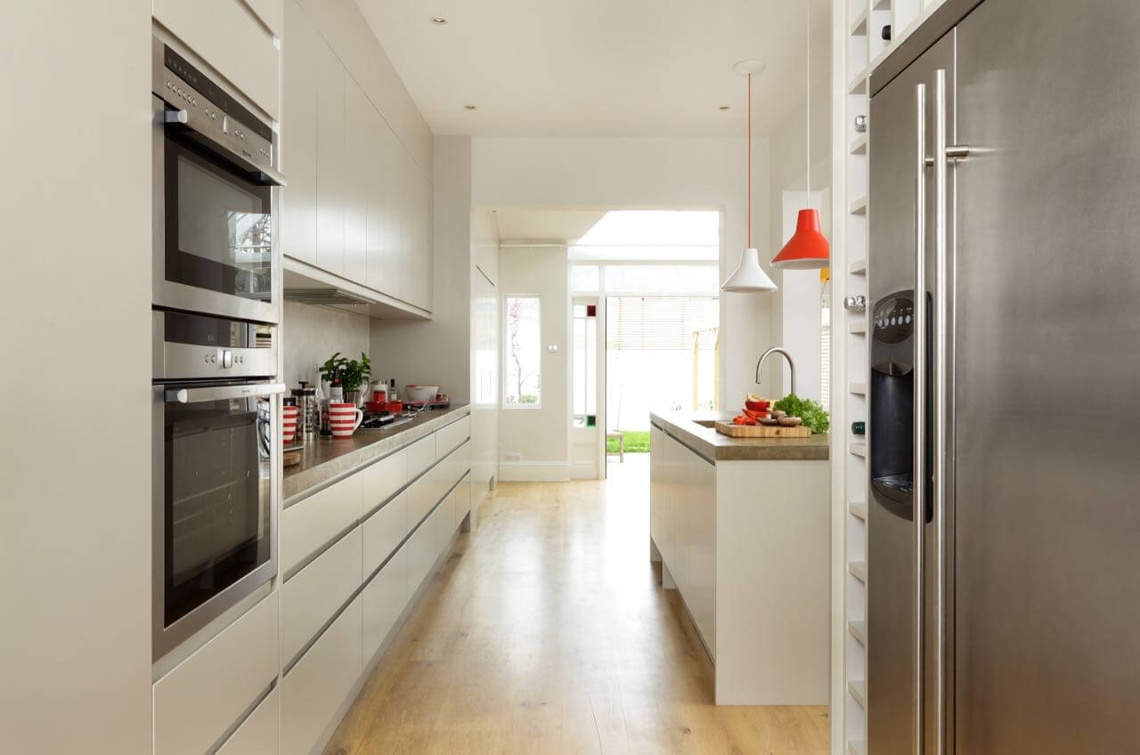 Modern Handless Kitchen - designed by Cue & Co of London 6