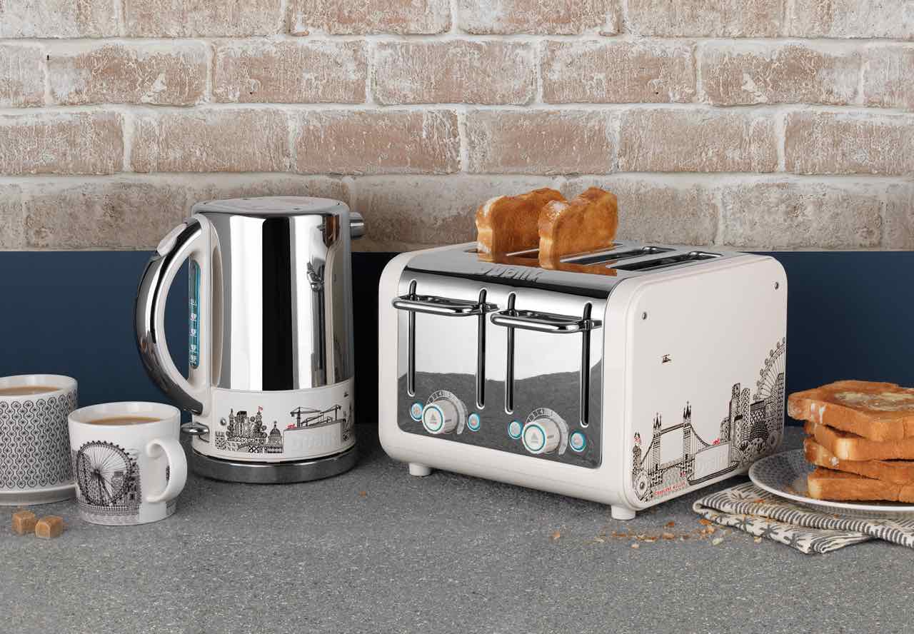 The new Charlene Mullen designed panel pack for the Architect toaster and kettle collection