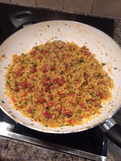 7 Chicken Chilli Chorizo Risotto