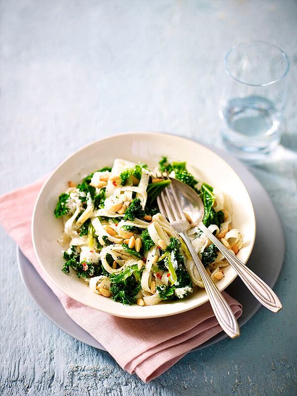 02 Waitrose Speedy Kale and Ricotta Tagliatelli