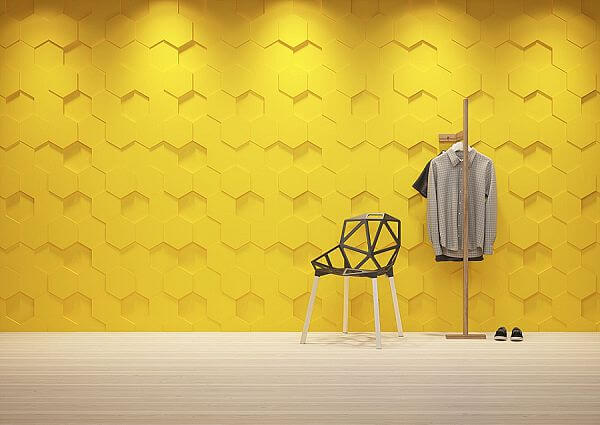 09 Honey 3 D Wall panels