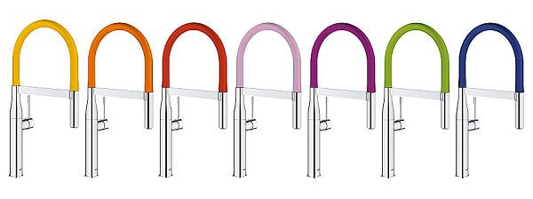 08 Grohe Essence Professional Coloured Hoses