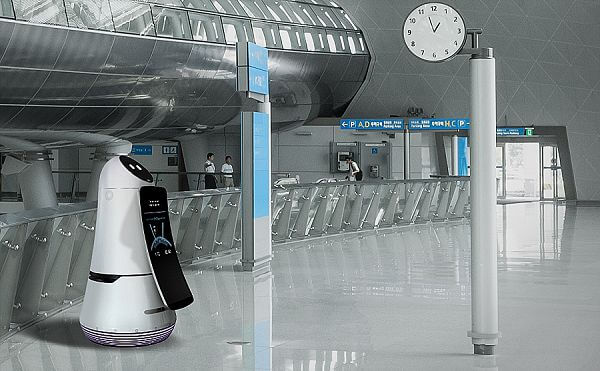 3) LG Airport Guide Robot