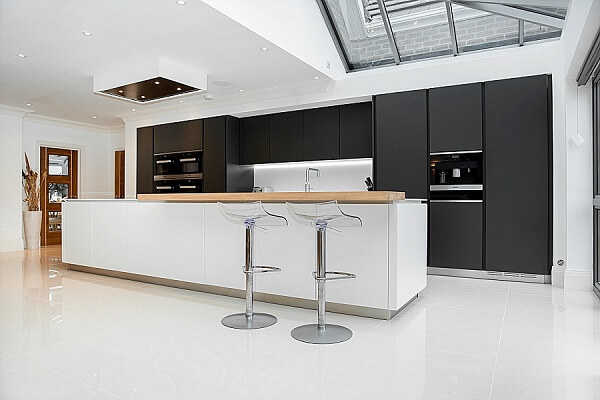 Just Right in Black and White - by Cococucine - The Kitchen Think