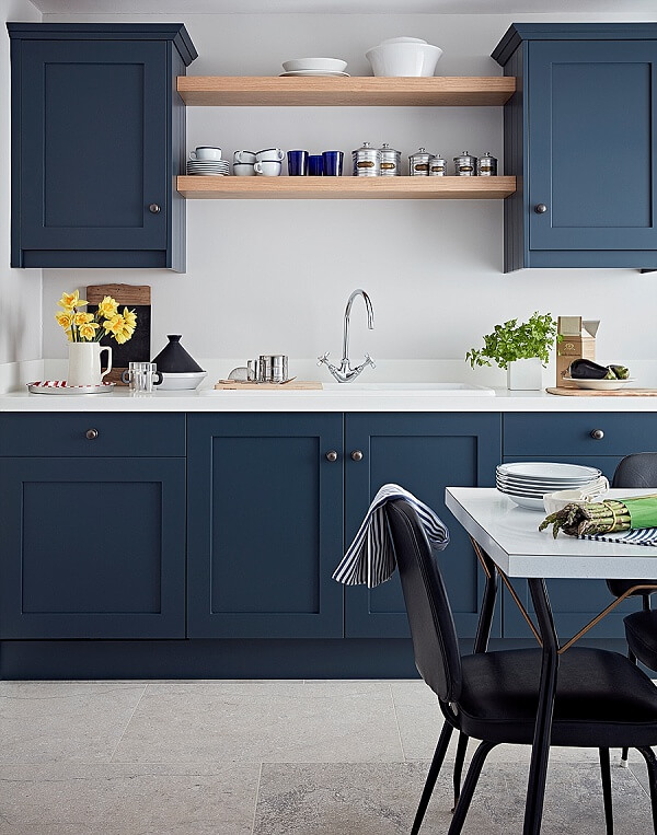 Blue Moods, Useful Ideas and Decorative Details - The Kitchen Think
