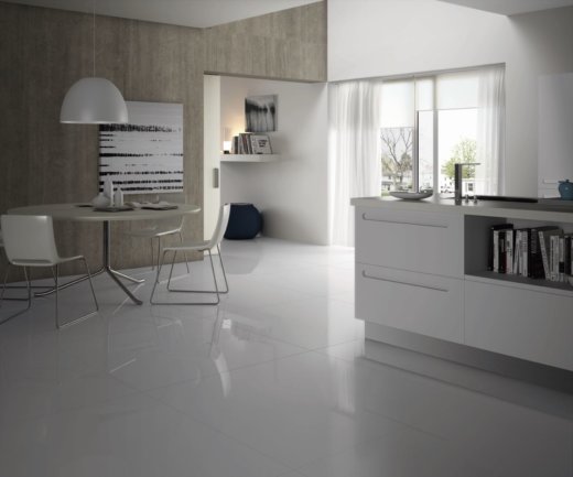 CRL Ceralsio Arctic White Polished floor tiles