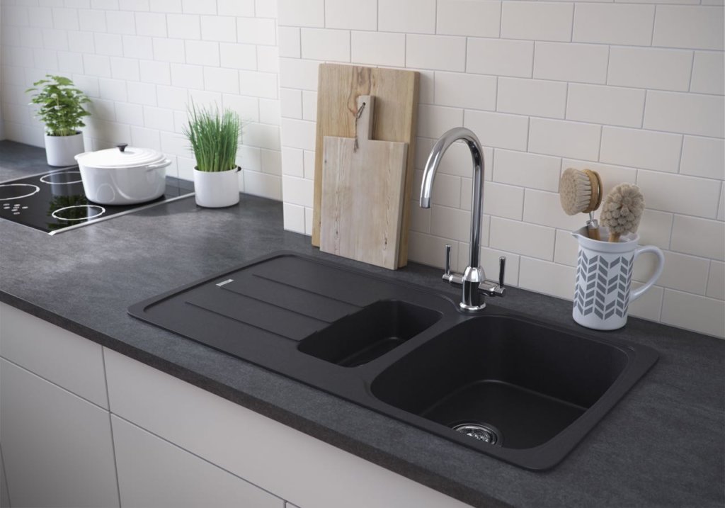 Carron Phoenix Calla 150 granite sink LS hi res