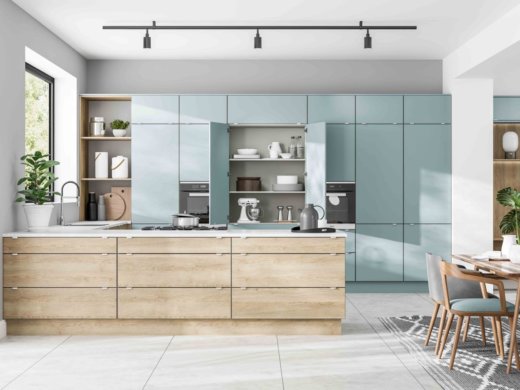LochAnna Kitchens, Lastra Fjord & Grey Grained Oak