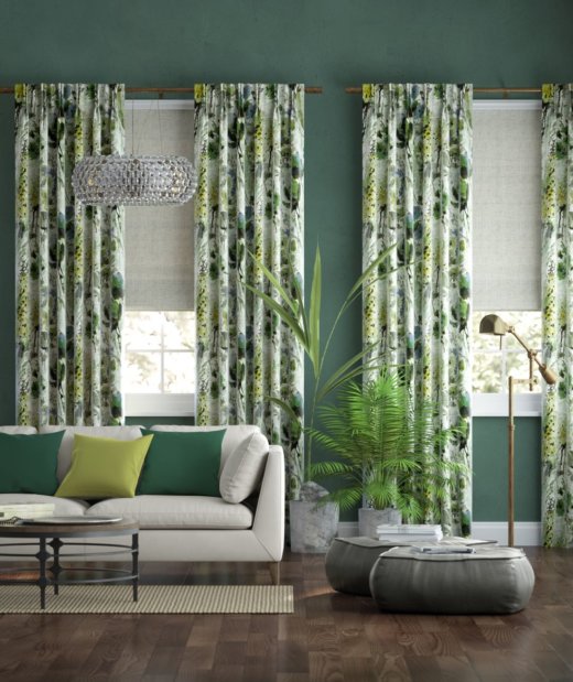 Blinds2go Pinch Foxglove Evergreen Press