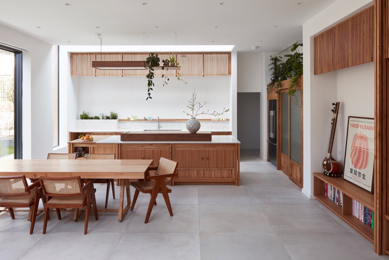 Siatama Kitchen with Japanese and Scandi Influences by H. Miller